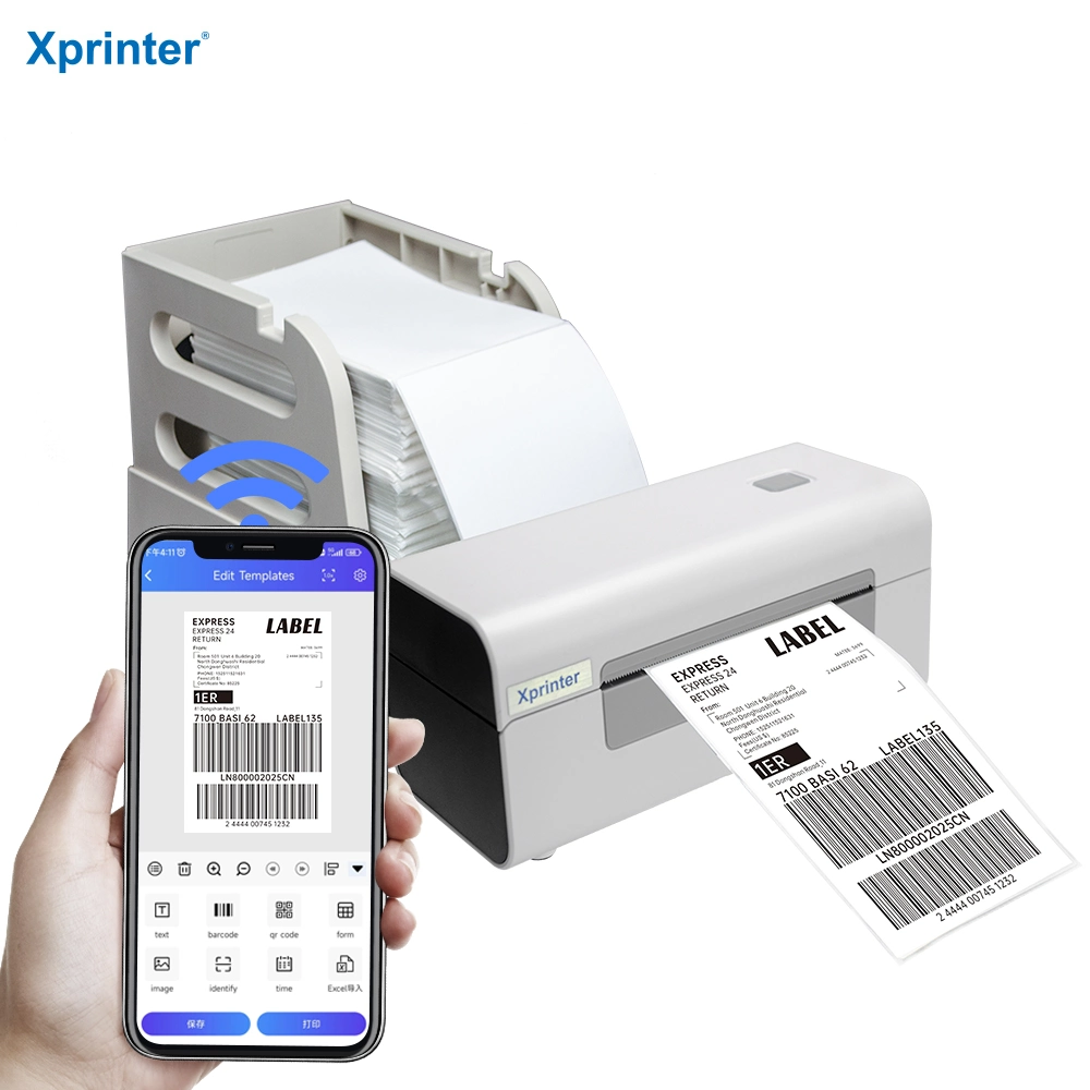 Xprinter Shipping Label Printer XP-420B Barcode 4X6 Sticker Thermal Printer With Bluetooth