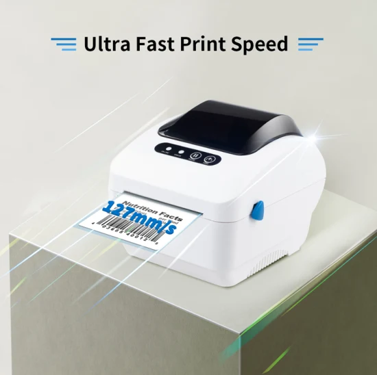 Xprinter XP-320B USB+Serial+Lan Impresora de etiquetas de código de barras de 3 pulgadas Impresora térmica de etiquetas de envío