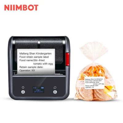 Niimbot, puerto USB de 3 pulgadas, compatible con impresora de etiquetas térmicas de guía de envío de impresión exprés de 75mm